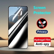 Anti Spy Hydrogel Film For Xiaomi Redmi K80 K70 K60 K50 K40 Pro Ultra K70E K60E K40S Gaming Full Cov