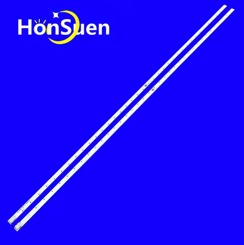 2PCS LED Backlight Strips For Samsung UE55K5105 UE55K5170 UE55K5179 UN55K5100 UN55K5300 Bars V6LF_55