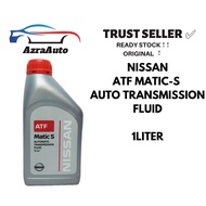 Nissan Matic-s Auto Transmission Fluid 1L Sesuai Untuk Nissan Navara Almera N17 Livina Minyak GearBo