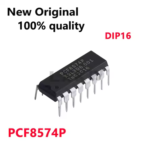 5-10/PCS New PCF8574P PCF8574 DIP16 Expander chip In Stock