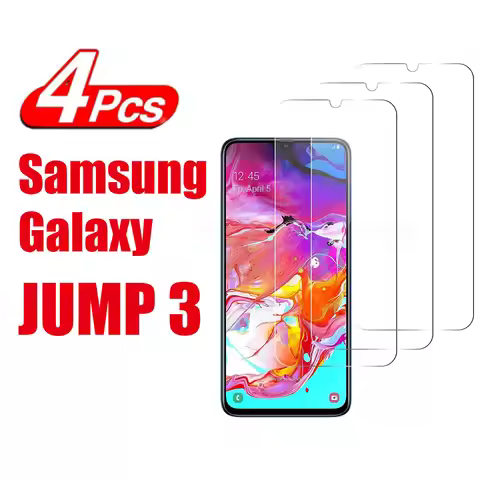 2/4Pcs 10D Tempered Glass For Samsung Galaxy Jump3 Screen Protector Glass Film