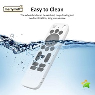 MERLYMALL Remote Control , Silicone Protective  TV Stick Cover, Shockproof Plain Color TV Remote Cov