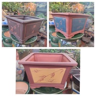 Chinese model square pot 29*19cm