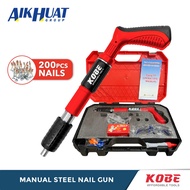 (Free 200pcs Nails) Kobe Manual Steel Nail Gun Concrete Tool Steel Rivet Gun Tufting Gun Puncher Din