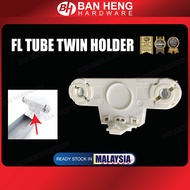 FLUORESCENT TUBE TWIN HOLDER / T8 LED TUBE HOLDER