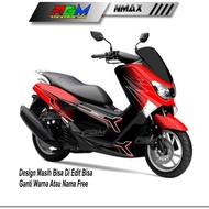 Sticker Nmax Full Body//Decal Nmax Full STIKER DECAL MOTOR NMAX