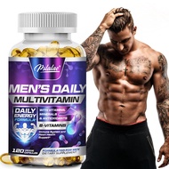 MEN'S DAILY MULTIVITAMIN SUPPLEMENT - Specifically formulated as a dietary supplement for men. Boosts energy, increases resistance and supports cardiovascular function