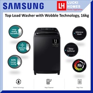 Samsung Top Load Washer with Wobble Technology™, 16kg WA16R6380BV WA16R6380