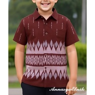Boys' Short Sleeve Woven Shirt - A 4