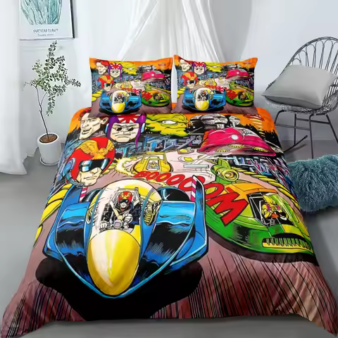 Fzero Duvet Cover Set King Queen Double Full Twin Single Bed Linen Set
