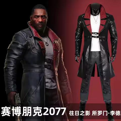 Hero Phantom Liberty Solomon Reed Cosplay Costume For Halloween Christmas Cyberpunk 2077 Solomon Ree