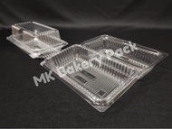 BENXON Kuih Container OPS H14L / Disposable Plastic Clear Bakery Container (50pcs±) / Bakery