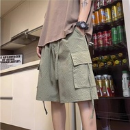M-8XL Large Size Retro Loose Straight Casual Pants Cropped Pants Casual Pants Work Pants Summer All-