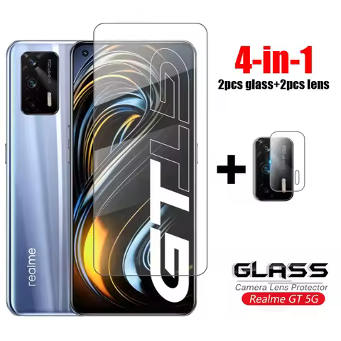 Glass on Realme GT 5G Tempered Glass For Oppo Realme GT Neo Phone Screen Protector HD Clear Full Glu