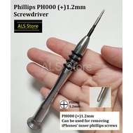 1.2mm Philips Screwdriver PH000 for iPhon Android Mobile Phone Laptop Camera Glasses repair tools