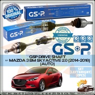 Mazda 3 BM Skyactive 2.0 (2014-2018) ( AUTO ) 100% ORIGINAL GSP DRIVE SHAFT ( LEFT & RIGHT )