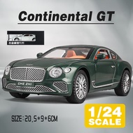 LEO 1:24 Bentley Continental GT Metal Diecast Alloy Toy Car Model Trucks For Kids Toys Vehicles Hobb