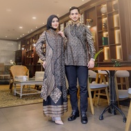 ALAZZA-Set Batik Dobby Silk Viscose Premium/Couple Batik dobby silk viscose modern