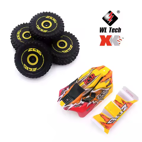 Original WLtoys 144001 144010 Front Wheel Rear Tires Car Body Shell Body Cover for WL Toys 1/14 Car 
