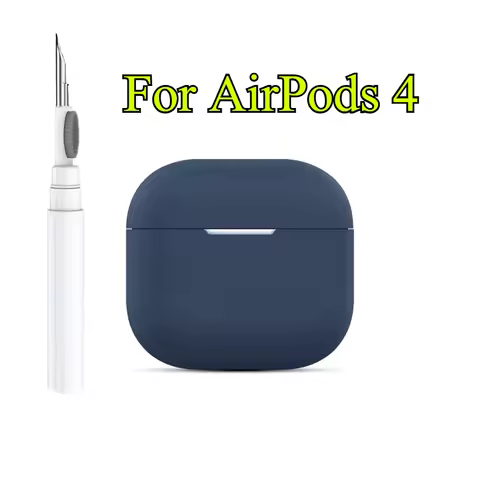 Case for AirPods 4 4th ANC Generation Cover Wireless Bluetooth Earphone Cases Silicone Coque for Air