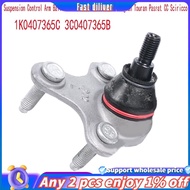 In stoick-2PCS Suspension Control Arm Ball Joint  Golf MK6     CC Sciricco 1K0407365C 3C0407365B