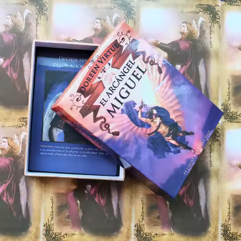 Spanish Edition Cartas adivinatorias del Arcangel Miguel by DOREEN VIRTUE