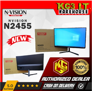 NVISION 24 INCH N2455 IPS 75HZ FRAMELESS GAMING MONITOR