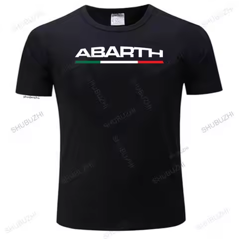 Homme t shirt summer men high ABARTH quality t-shirt