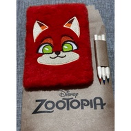 Disney Zootopia pawpsicle plush SQmerchandise plush notebook/