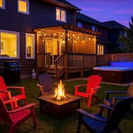 โรงแรม Outdoor Oasis-Hottub-BBQ-Firetable-AC-KingBd-85in TV - Edmonton