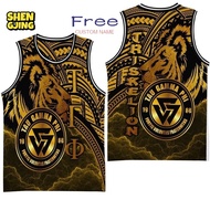 (shengjing)Tau Gamma Phi Triskelion Basketball Jersey