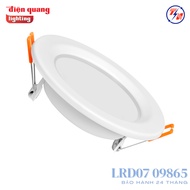 Dien Quang DQ LRD07 LED downlight set 09865 90-V02 (9W daylight, 3.5inch, sealed bulb)