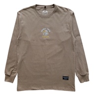 Anyway Long Sleeve T-Shirt "ANYWAY AWSM" Light Brown 678