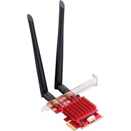 Cudy AX3000 Wireless WiFi 6 PCIe Card for PC, Bluetooth 5.0, 2402Mbps+574Mbps, AX200 Module, Bluetooth 5.0/4.2/4.0, 802.