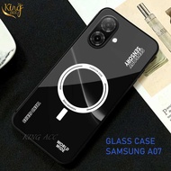 Casing hp Samsung A07 4G/5G Softcase Glass Glossy Samsung A07 4G/5G Case hp Samsung A07 4G/5G - K70