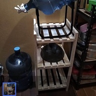 meja kompor tungku 2 / meja dapur serbaguna / meja kompor / rak piring meja kompor / rak dapur serb