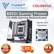 Colorful CVN B850I Gaming Frozen V14 ITX AM5 Gaming Motherboard add on combo amd ryzen 5 7600x