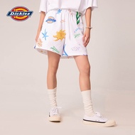 DICKIES WOMENS SWEATSHORTS HEAVY JERSEY DOODLE AOP กางเกงขาสั้น ผู้หญิง