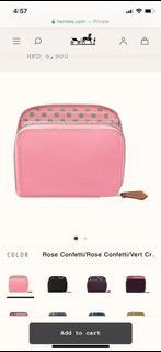 Hermes Silk in Wallet