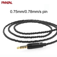 FAAEAL TRN A1/A1S Earphone Update Cable HIFI Earphone Cables 2Pin Connector Replacement Wire For TRN VX ST1 CS2 KZ ZS10PRO ZSN EDX ZEX PRO ZAS ZAX Dedicated Cable