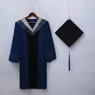 Bachelor and Master's Degree College Uniforms - Preppy Graduation Costumes with Hats
