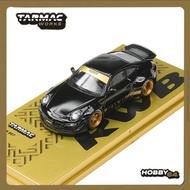 TW 1:64 RWB 997 Black Diecast Car Model Collection Toys Tarmac Works