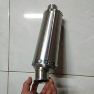 TERMURAH SLINCER KNALPOT POLOS TRIOVAL 30CM ONLY D 50 MM