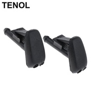 [TENOL] 2 Pieces Windshield Wiper Water Spray Jet Washer Nozzle For BMW E90 E60 E46