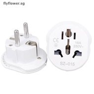 【HOTMAR】 16A Universal EU Travel Adapter Euro Converter UK US AU To EU AC Power Socket Plug Travel C