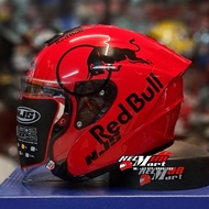 NJS KAIROZ REDBULL Half Face Helmet Sticker
