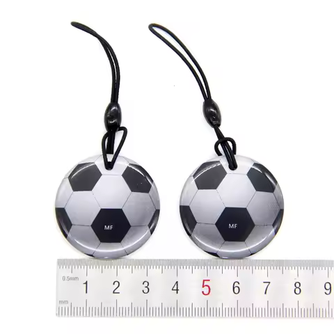 UID Writable IC 13.56MHz Changeable NFC RFID Rewritable Ring Fob Token Key Tag S50 1K Dropping Glue 