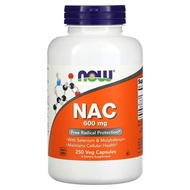 Now Foods, NAC, 600 mg, 100 / 250 Veg Capsules