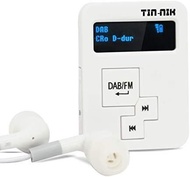 DAB-398SD DAB/FM 多語言 OLED 顯示器迷你收音機 便攜式 DAB/DAB+/FM 收音機 白色