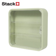 STACKO FIGURE DISPLAY CASE 29.5X8X29.5CM GREEN